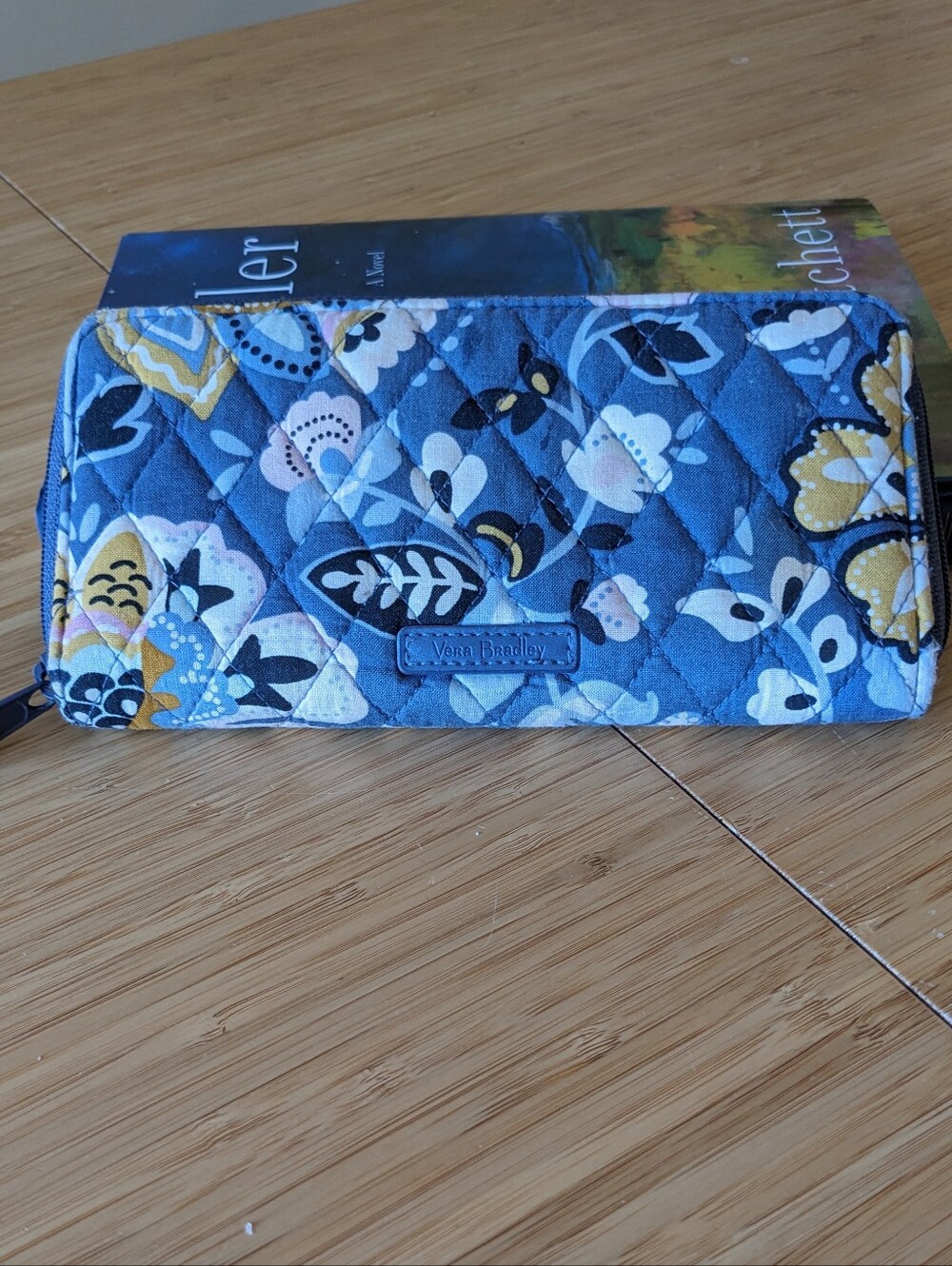 Vera Bradley Charmont Meadow Zip-around Wallet